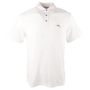 Tommy Bahama Jamboree Five O’Clock Golf Polo Mens Small Bright White